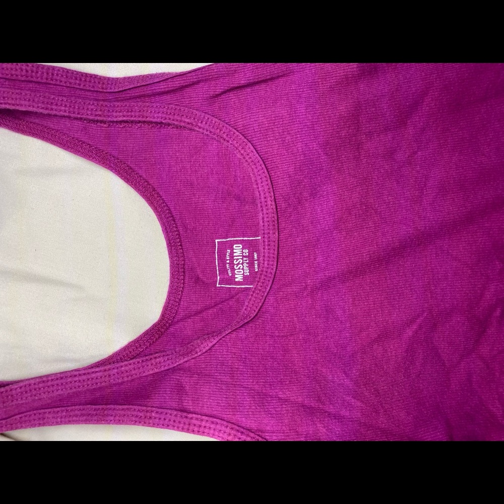 Mossimo supply co magenta purple tank top